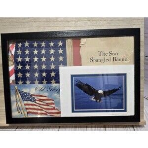 Americana - Remnants Of The Past. Collage Of Flag Postcard, American Eagle Photo